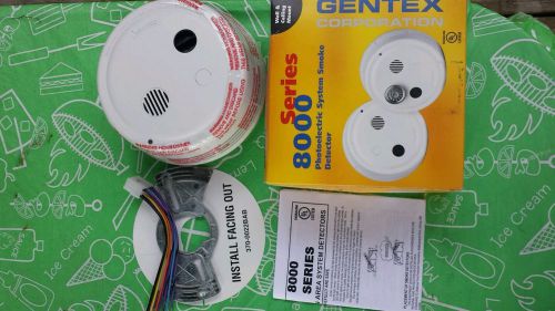 939.NEW GENTEX 8103 PHOTOELECTRIC 4 WIRE SYSTEM SMOKE DETECTOR 24VDC SERIES 8000
