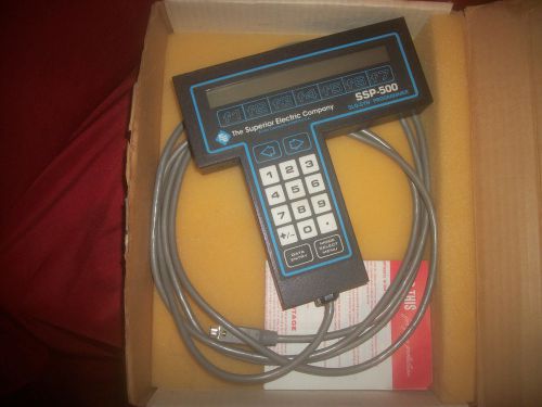 New superior slo-syn stepping motor control pendant keyboard display ssp-500 for sale