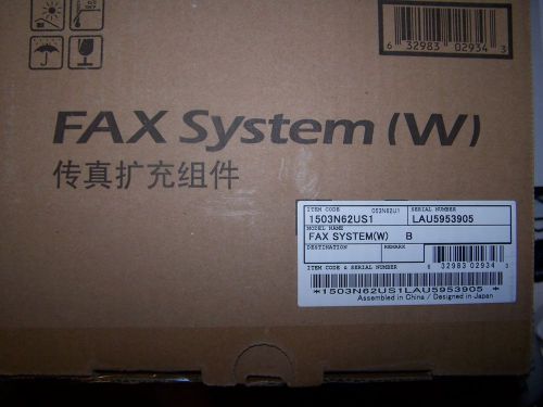 kyocera/ copystar fax system W-B