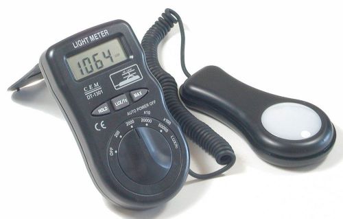Ruby Electronics DT-1301 Digital LCD Lux Foot-candle Luxmeter Light Meter