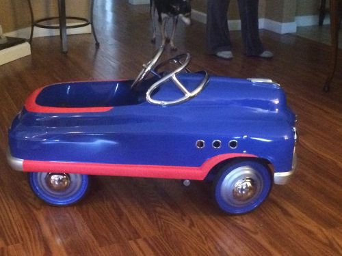 Original Blue Pedal Car