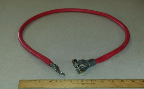 CNH America L100862 ( Red )( 1/0 )Storage Battery Lead Booster Cable w/ 3/4&#034; Lug