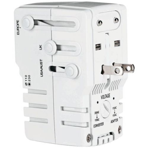 Conair TS253ADN Power Adapter/Converter w/Surge Protection