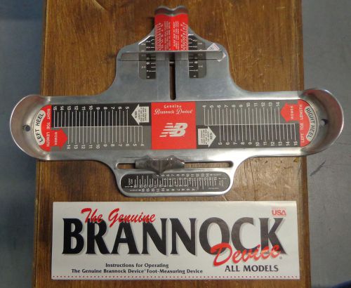 Brannock Shoe Sizing Device - New Balance branded - used - VGC
