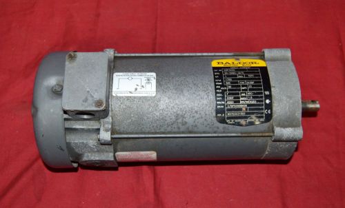Baldor CDP3445 1 HP, 1750 RPM, Fr. 56C, TEFC, 90 VDC, DC Motor, Wind Generator N