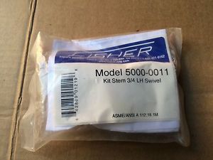 Fisher 5000-0011 kit stem 3/4 lh swivel for sale