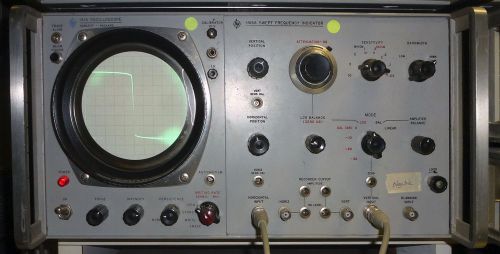 Hp-1416a swept frequency indicator in hp-141a storage mainframe oscilloscope for sale