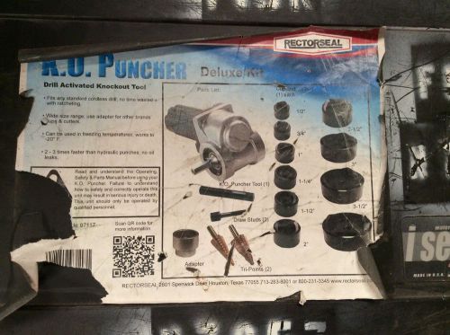 (1)  k.o. puncher knockout tool set must see knock set for sale