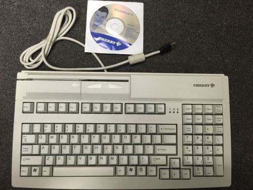 CHERRY MY7000 USB G81-7000LUAUS-0 KEYBOARD WITH CARD READER MULTIBOARD