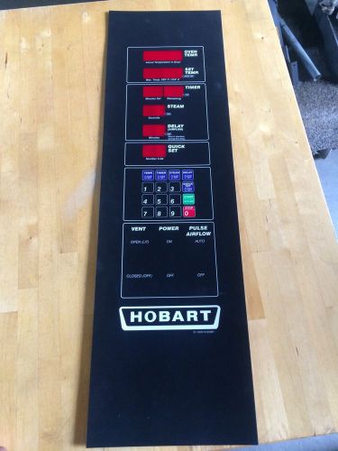 Hobart baxter rack oven control panel membrane pt#01-100v16-0339h gas oven for sale