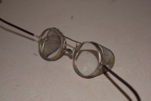 Vintage WELDING SAFETY GLASSES GOGGLES Industrial Steampunk Sunglasses 