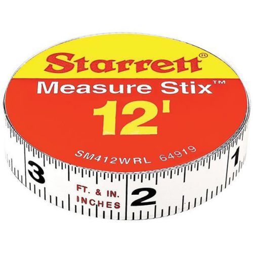 STARRETT 64919 1/2&#034;X12&#034; STEELADHESIVE TAPE