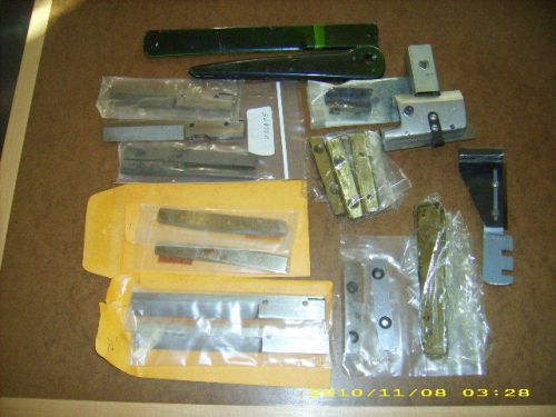 lot of UNION SPECIAL binding cutter knife blades &amp; parts