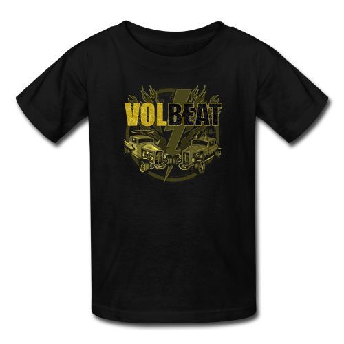 Volbeat Metal Band Logo Mens Black T-Shirt Size S, M, L, XL - 3XL