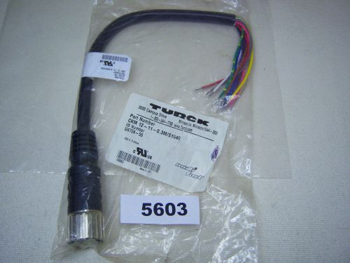 (5603) Turck Cordset CKM12-11-0.3M/S1540 Female Plug