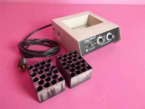 Lab-line 2052 multi-blok test tube heater incubator w/ 2 heat blocks up to 285f for sale
