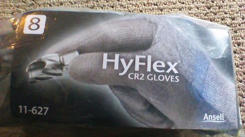 Ansell size 8 hyflexlight duty cut and abrasion resistant gray polyurethane palm for sale