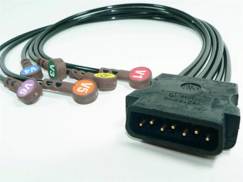 Physio control lifepak 6 wire precordial leadwire 11110-000103 for sale