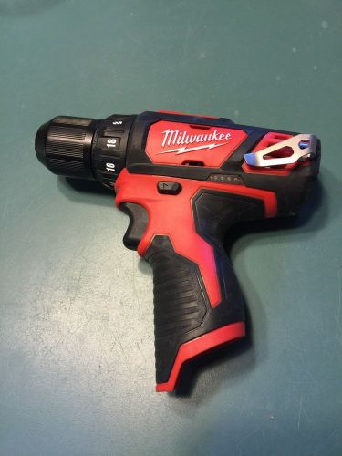 New Milwaukee 12v 2407-20 3/8&#034; Cordless Drill/Drive M12 Tool Only