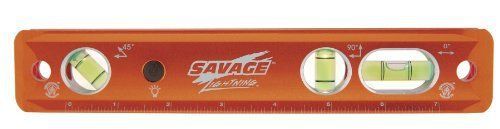 Swanson TLL049M 9-Inch Lighted Torpedo Level with 2 Energizer Batteries and N...