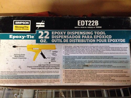 Simpson Strong Tie #EDT22B-WEST Epoxy Dispensing Tool
