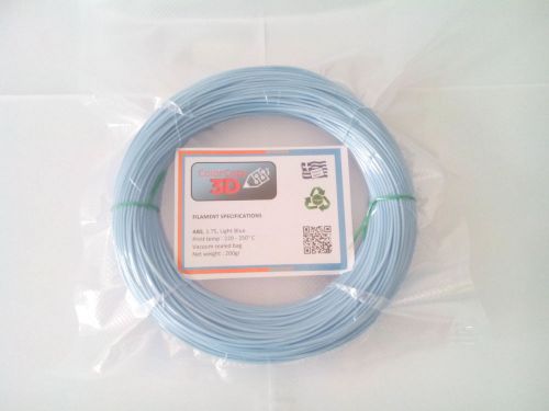 ColorCopy3D Filament 1.75 ABS 200gr 65m light blue vacuum for 3D printer/pen