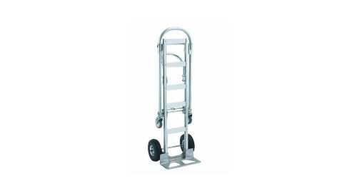 Dolly / hand truck convertible to platform - aluminum - 500 lb capacity 61h w p for sale