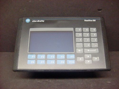 Allen Bradley 2711-B5A2L1 Ser D FRN 1.07 PanelView 550 Touchscreen Keypad HMI