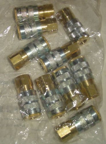 New~lot of/qty (10pcs) dixon 2ff3-b female to industrial quick connect couplers for sale