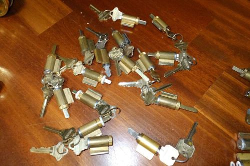 Large lot of locks door hardware locksmithing parts supplies cylinders locksets