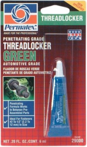 Permatex 29000 threadlocker 6ml tube 29000 59-9216 for sale