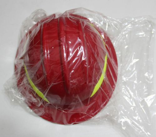 New In Factory Sealed Bag Bullard Wildfire FHRDR Red Hardhat Fire Emergency