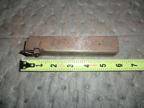 USED  TOOL GROOVE THRADING HOLDER 1&#039;&#039; SQUARE/ L HAND / USA