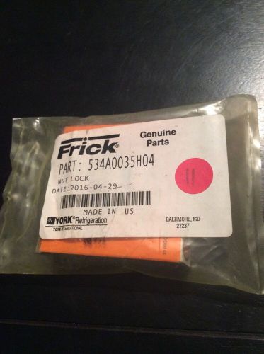 Frick York Refrigeration Lock Nut, 534A0035 H04
