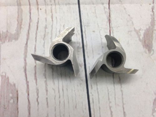 2 Shapers Cutters Delta Rockwell D-131 &amp; J-100 1/2&#034; Bit 1/2&#034; Bore