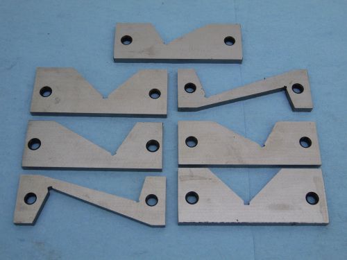 ANGLE/V BLOCKS TOOLMAKER MACHINIST  GRINDING MILLING MILL ANGLES 1/4 THICK