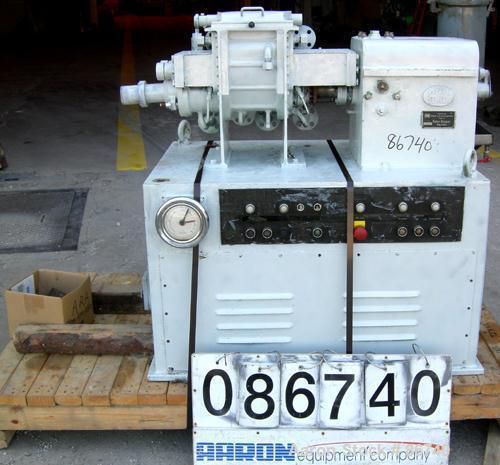 Used- amk mixtruder, type v1u-4, 1 gallon working capacity. 304/316 stainless st for sale