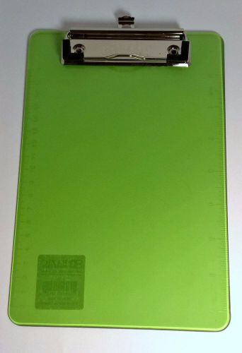 Bazic memo size plastic clipboard,6&#034;x9&#034; color clipboard,green clipboards for sale
