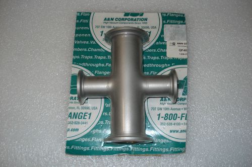 (Brand new) A&amp;N HIGH VACUUM PIPE CHAMBER  VALVE 4 WAY 354-00090-00