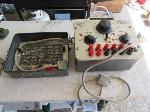 Vintage Telephone Data Test Set Model 901B Western Electric  Lot 16-27-5-C