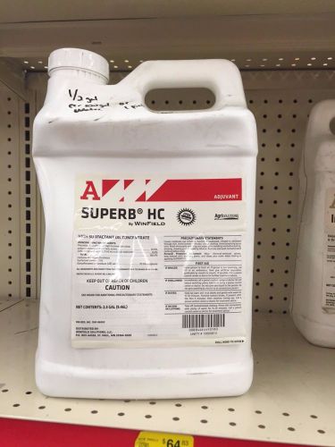 Lot of 25 gal  superb hc crop oil surfactant for agricultural chemicals for sale