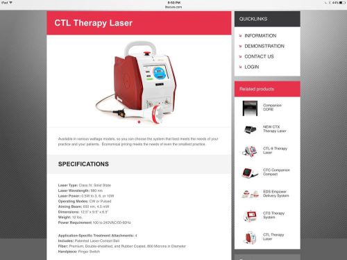 Class IV Laser Therapy Companion Veterinary