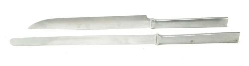Chef Pierre Two Special Long Stainless Steel Knifes. Sharp. Made In Austria. Ex.