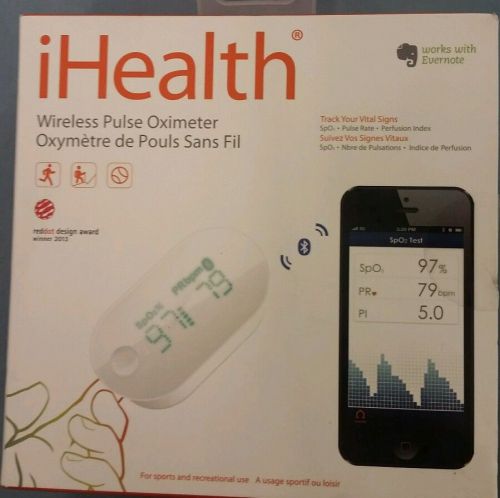 iHealth Air Pulse Oximeter for Apple and Android Model PO3 *Open Box*