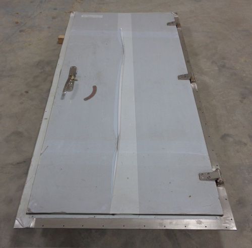 36&#034;x 80&#034; Stainless Steel A-60 Exterior Weather &amp; Gas Tight RH Door