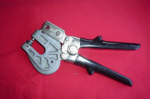 Used malco pl1 lock metal stud crimper for fastening meatal studs for sale