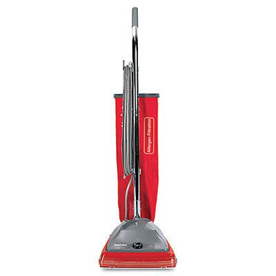 Commercial standard upright vacuum, 19.8lb, red/gray, sold as 1 each for sale