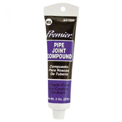 Premier pipe joint compound 2 oz tube premier joint compound 441006 076335087856 for sale