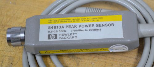 Agilent Keysight 84813A Peak Power Sensor 50Mhz-26.5Ghz Guaranteed GOOD for 899x