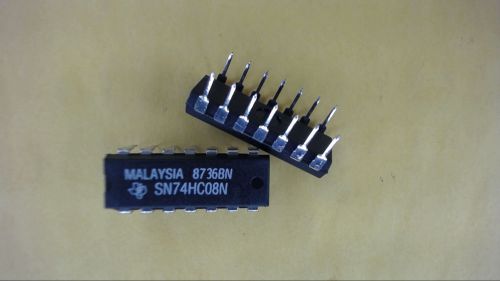 TEXAS INSTRUMENTS SN74HC08N 14-Pin Dip Integrated Circuit New Lot Quantity-30